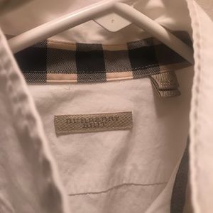 Burberry Tops - Burberry plain button-down shirt Burberry Tops - Burberry plain button-down shirt